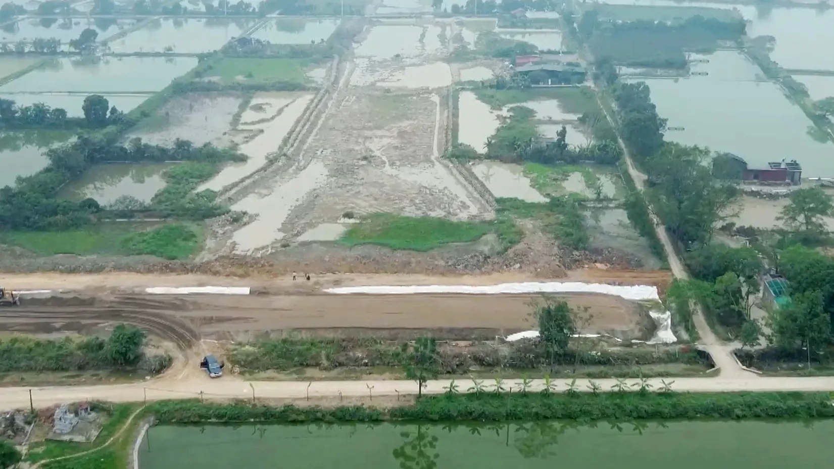 Người dân đồng thuận, tiến độ GPMB đường 2.000 tỷ vẫn chậm